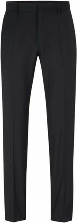 HUGO BOSS H-Genius-Mm-C-224 Broek - Heren - Nette broeken - Zwart - 2XL - Katoen - Broeken