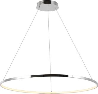 Jonathan Y Designs Jonathan Y Circulo 35In Modern Bohemian Iron Integrated Led Pendant