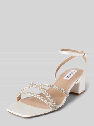 Steve Madden Sandalette mit Strasssteinbesatz Modell GABBY in Offwhite, Gr&ouml;&szlig;e 39