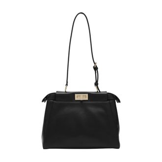 Fendi My Peekaboo Medium - Bags - Mujer - Negro - ONE SIZE