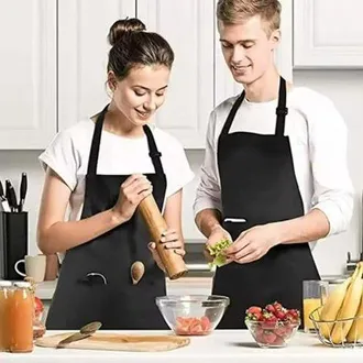 OEM 1 Delantal Multicolor Para Hombre Y Mujer, Cocina, Chef, Limpieza, Restaurante, Camarera, Accesorio De Limpieza Del Hogar