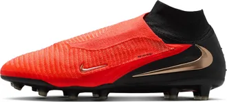 Nike Mens Phantom 6 High Elite Artificial-Grass Soccer Cleats in Red | HQ2329-600