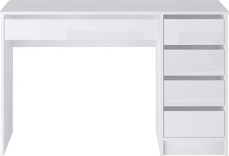 VENTE-UNIQUE.COM Escritorio tradicional melamina blanco