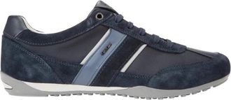 Geox C4021 Low-top Sneakers - Heren - Sneakers - Blauw - 43 EU - Leer - Schoenen