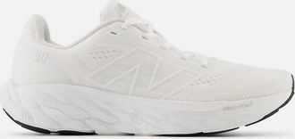 New Balance Womens Fresh Foam W880V14 Running Shoes In White/grey