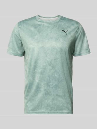 Puma Regular Fit Sport-T-Shirt mit Logo-Print Modell M TAD ESSENTIALS in Mint, Gr&ouml;&szlig;e XXL