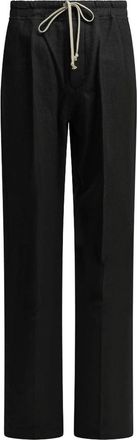 Rick Owens Dietrich cotton-wool trousers