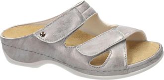 Berkemann Janna - Dames - Sleehakken - Grijs - 36 1/2 EU - Leer - Schoenen