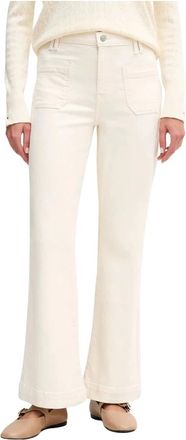 DKNY Dkny, Dames, Jeans, Beige, Maat: W26 Katoen