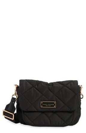 Marc Jacobs Quilted Nylon Utility Messenger Bag in Black at Nordstrom Rack