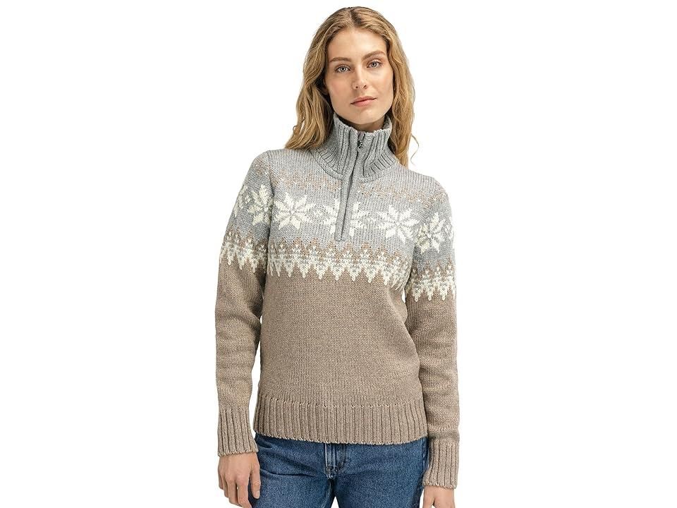 Dale of Norway Vilja Sweater Womens Clothing Sandstone/Off