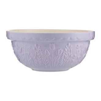 Mason Cash In The Meadow Tulip Size 24 Mixing Bowl, 2.15 Quart in Lilac at Nordstrom