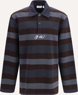 Off-white Stroke Polo Shirt Male XL