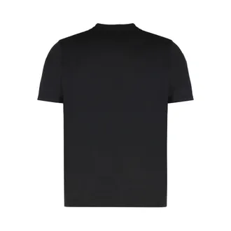 Paul & Shark Logo-Print Cotton T-Shirt - Black