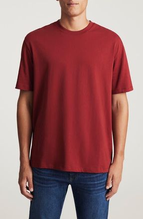 Mavi Cotton Crewneck T-Shirt in Winery at Nordstrom, Size X-Large