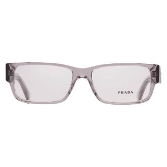 Prada Demo Rectangular Mens Eyeglasses PR B09V 16Z1O1 55