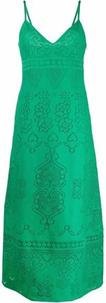 Valentino Garavani Heavy Lace Long Dress