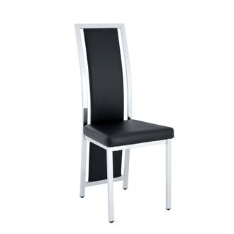 STILVORA Stilvora Sedia Da Ufficio Ergonomica Con Poggiapiedi E Supporto Lombare Ad Aria, Pelle, Nero