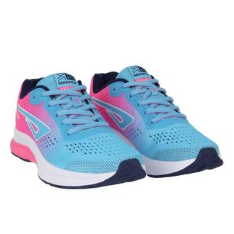 Karrimor Dames Tempo Sneakers (Blauw/Roze)