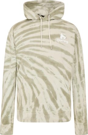 Money Clothing Heren Tie Dye Hoodie (Kasteel Grijs)
