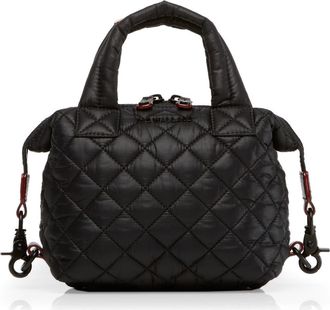 MZ Wallace Micro Sutton Tote in Black at Nordstrom