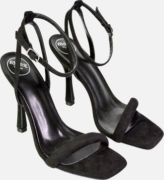 XY London Womens XY London Womens/Ladies Greta Strappy Stiletto Heel Sandals - Black - Size: 6