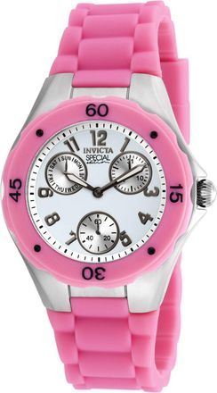 Invicta Angel 18791 Dames Horloge - Quartz Uurwerk - Roestvrij Staal met witte Wijzerplaat - 38mm