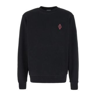 Marcelo Burlon Hombre, Sudaderas, Negro, Talla: S