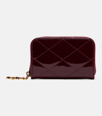 Saint Laurent Portafoglio Cassandre Bijou in vernice