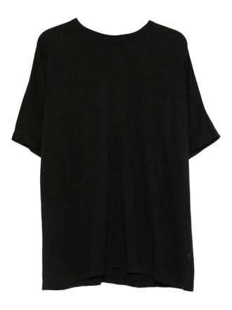 maharishi seam T-shirt - Zwart