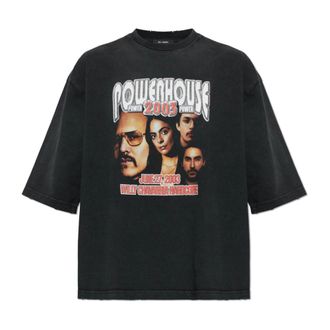 Willy Chavarria T-Shirts, male, Black, Size: XS Exceptional T-Shirt