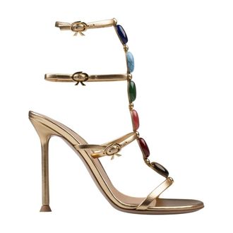 Gianvito Rossi High Heel Sandals, female, Multicolor, Size: 7 1/2 US Shanti Gladiator Sandal
