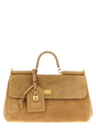 Dolce & Gabbana Beige Calfskin Womens Handbag