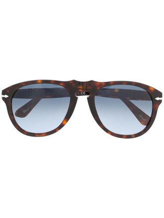 Persol Occhiali da sole tondi - Marrone