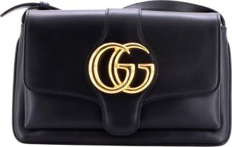 Gucci Black Leather Arli Shoulder Bag Small (Authentic Pre-Loved)
