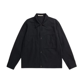 Norse Projects Light Jackets, male, Blue, Size: M Arresskov Windstopper Overshirt