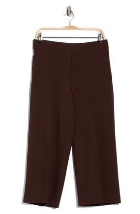 Amanda + Chelsea Ankle Wide Leg Pants in Brown at Nordstrom Rack, Size 12P