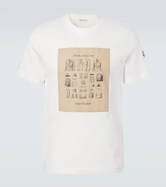 Moncler Cotton jersey T-shirts