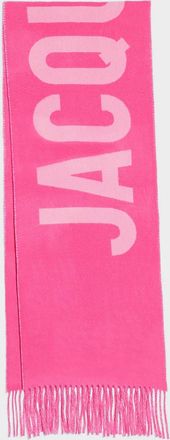 Jacquemus Jacquard Logo Wool Scarf