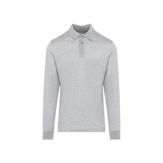 Canali L/S Knit Polo
