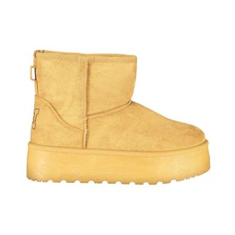 Laura Biagiotti Schoenen, Dames, Bruin, 39 EU, Polyester, Wedge Ankle Boot