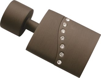 Gardinia Gardinenstangen-Endstück »Flat« Serie Gardinenstange Kira