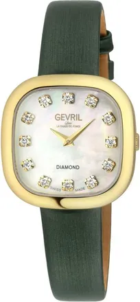 Gevril Group Infinita Diamond Mother of Pearl Dial Ladies Watch 17021