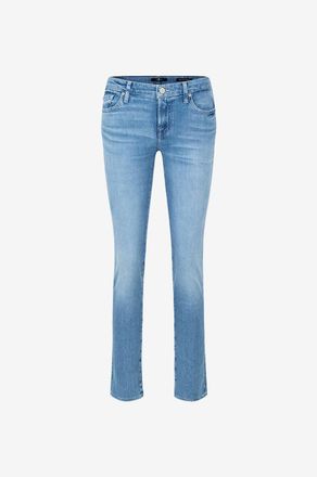 7 For All Mankind Slim Jeans aus hellem Denim Pyper