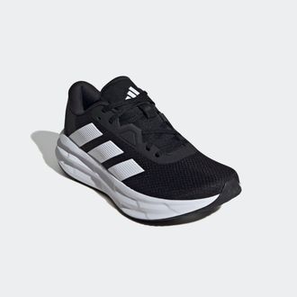 adidas Laufschuh ADIDAS PERFORMANCE GALAXY 7, Damen, Gr. 38,5, schwarz-weiss (core schwarz, cloud wei&szlig;, carbon), Synthetik, Textil, Schuhe Laufschuh