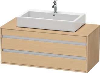 Duravit Duravit Ketho Lavabo Sobre Encimera, Suspendido, 1200x496x550 Mm