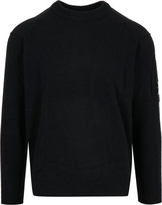 C.P. Company C.P. Firmenpullover Schwarz