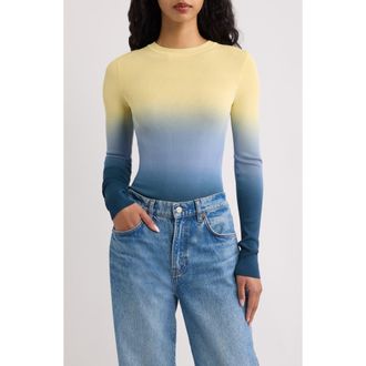 Solid & Striped Dora Ombr Knit Top in Ombre at Nordstrom, Size X-Large