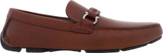 Ferragamo Ferragamo Stuart Gancini Leather Loafers