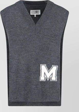 Maison Margiela crewneck knitted top